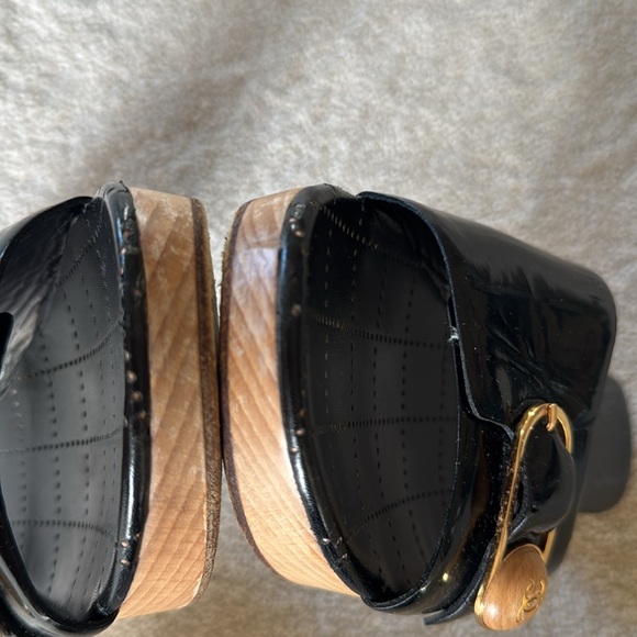 Chanel Vintage CC Clog Sandals / Size 10B - Picture 8 of 11